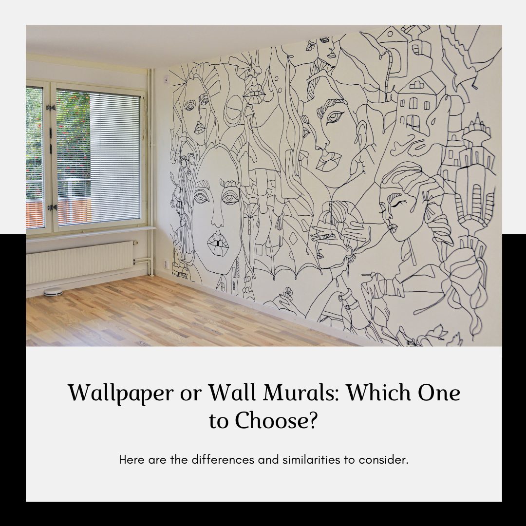 Wallpaper vs. Wall Murals: Your Home's New Look! 🏡🖼️