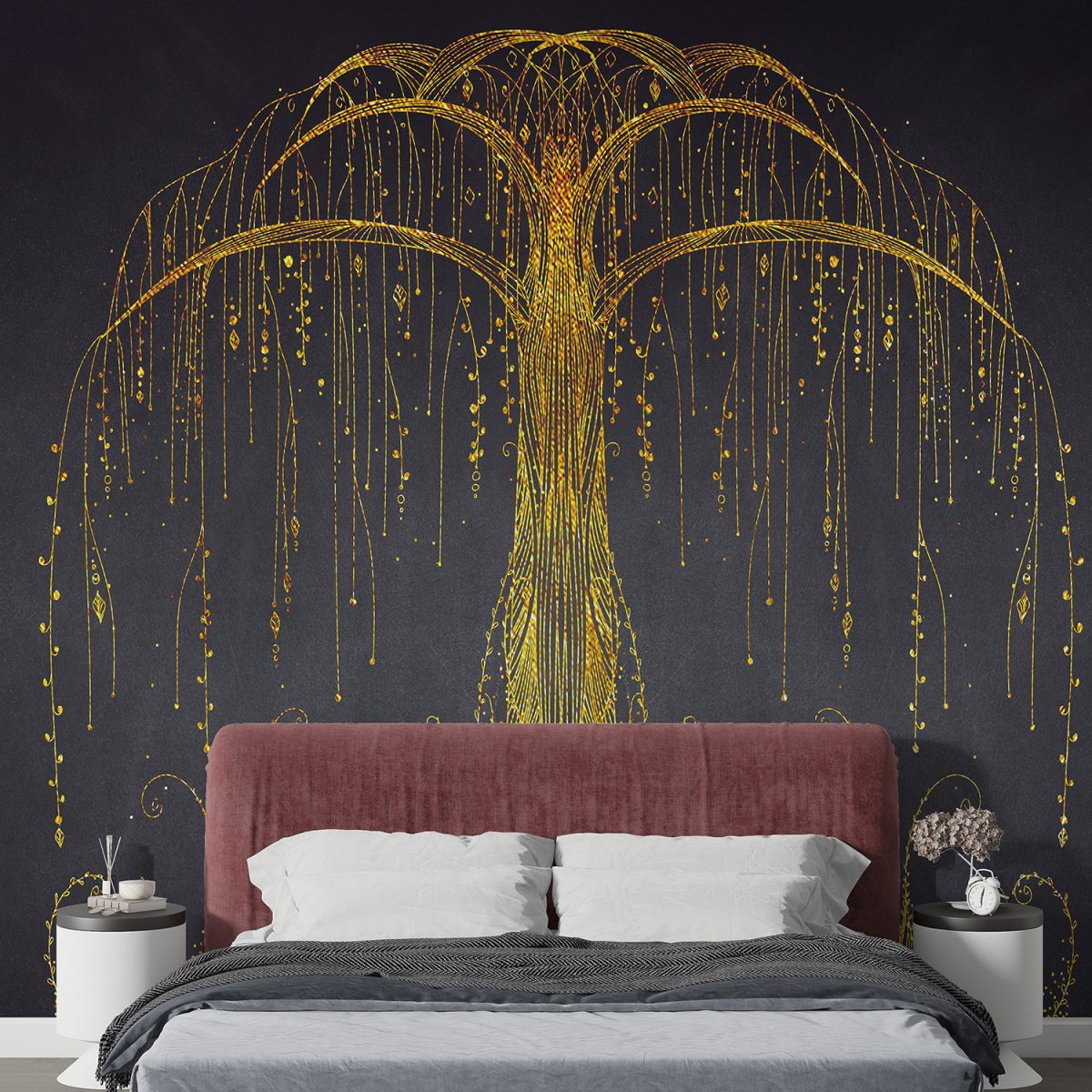Bedroom Luxury Wallpaper Murals