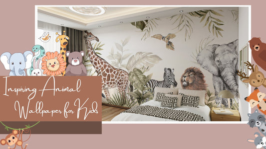 Inspiring Animal Wallpaper for Kids Rooms