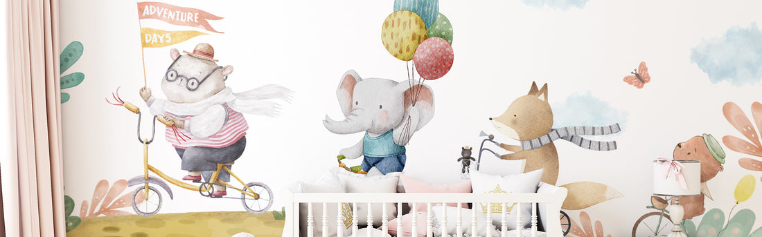 How to Pick the Perfect Animal Wallpaper for Your Baby's Nursery