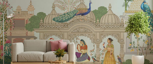 Beauty of Indian Wallpaper Trends for a Traditional Touch