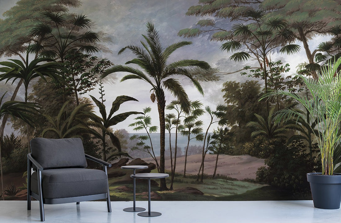 10 creative ideas for a forest wallpaper mural