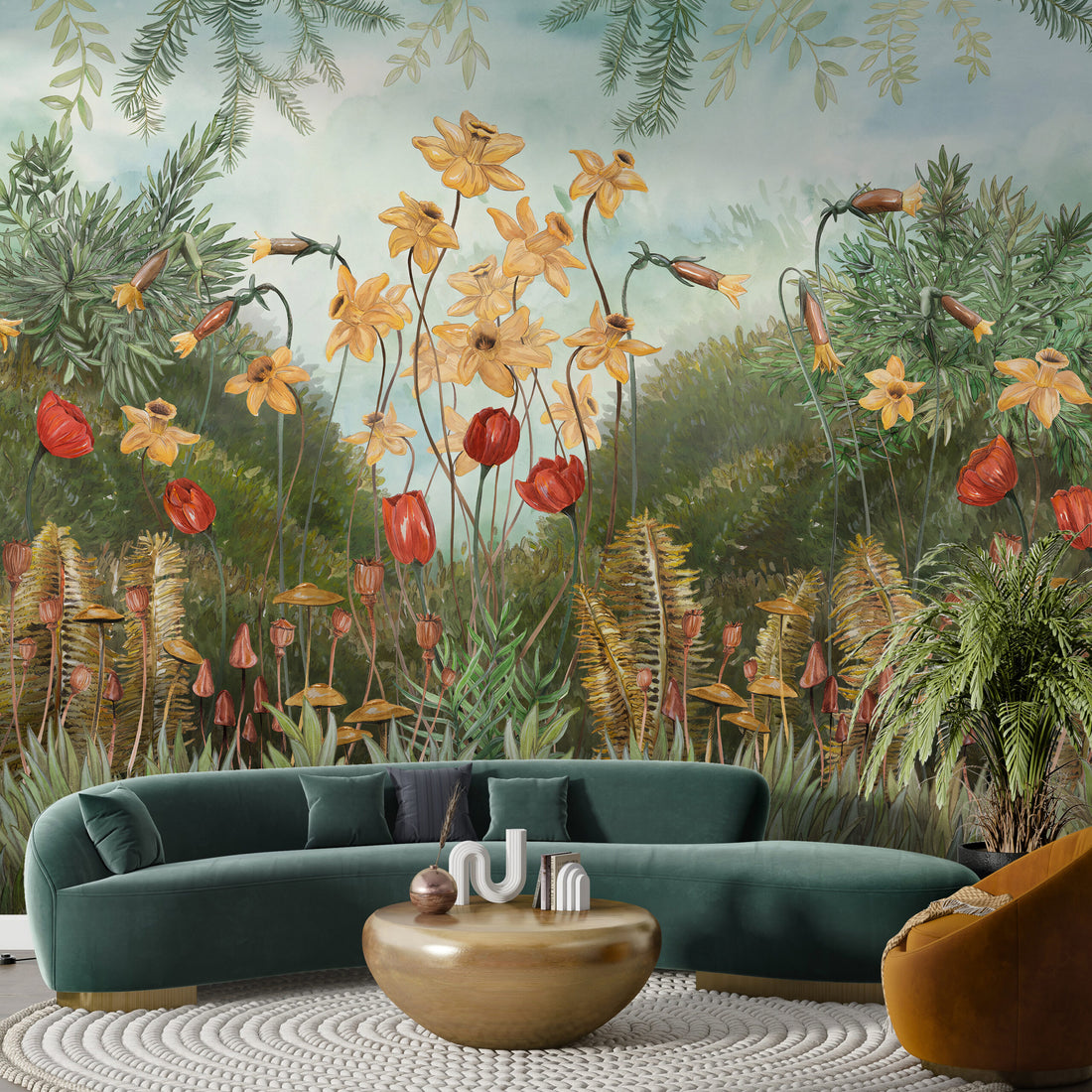 Botanical wallpaper Designs Bring nature's Beauty to Australian Homes