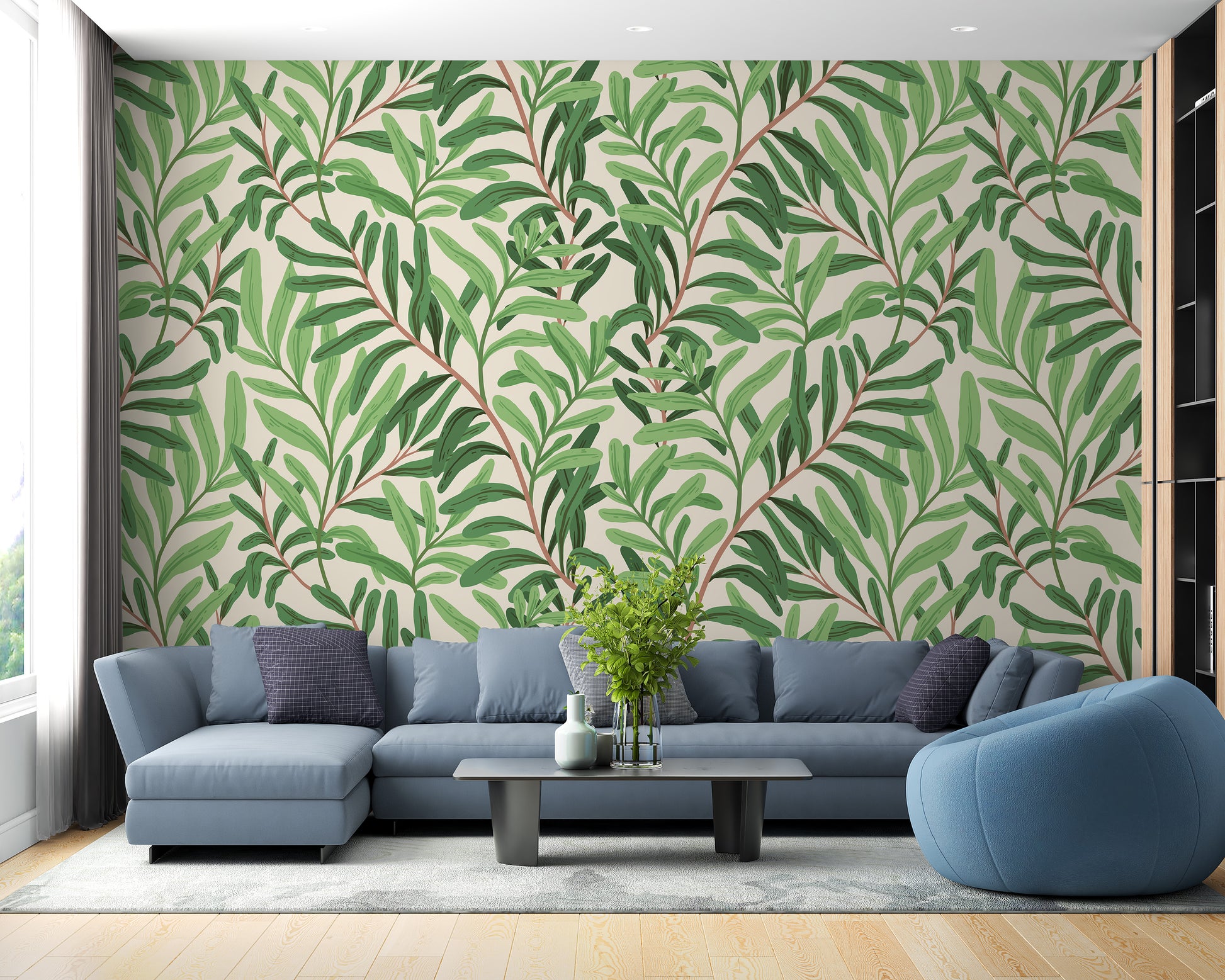 Nature Whisper Wall Mural - Giffywalls