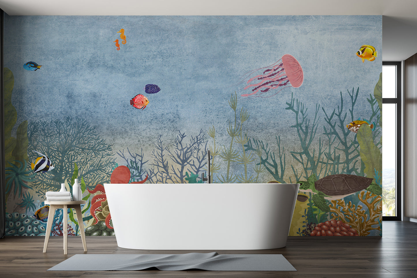 Marine Life Underwater Wallpaper Mural