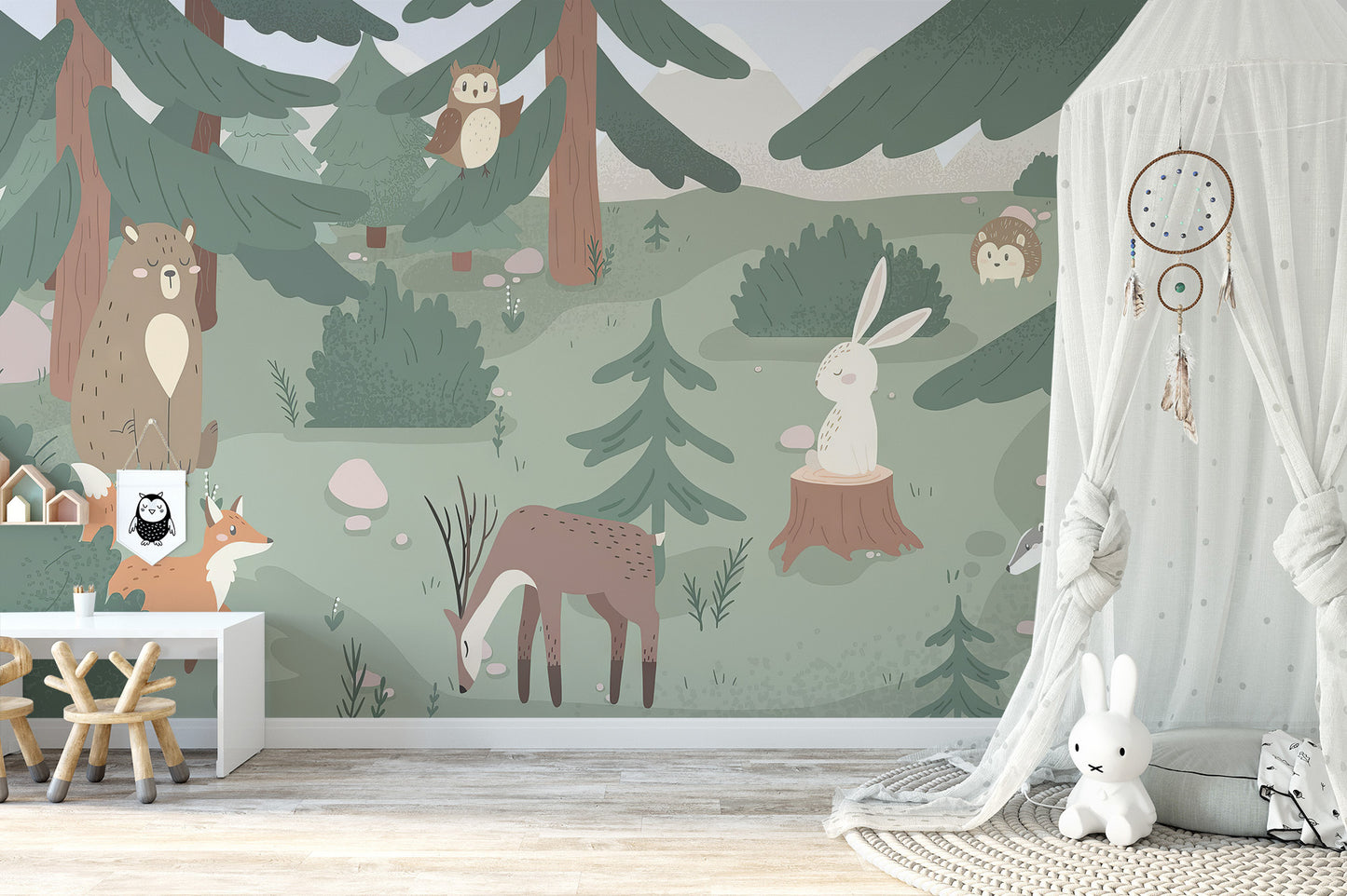 Forest Fables Wall Mural