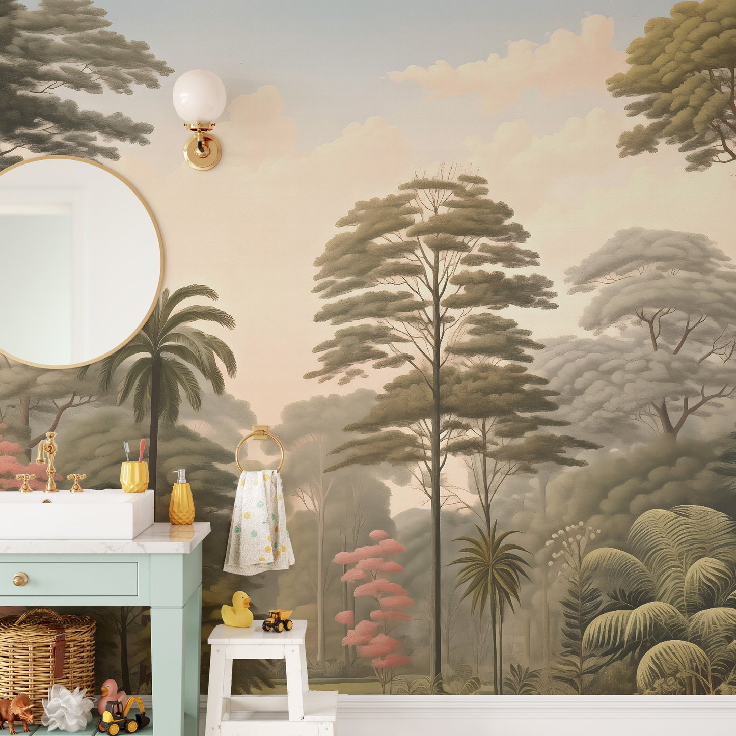 Exotic Arboretum Wallpaper Mural