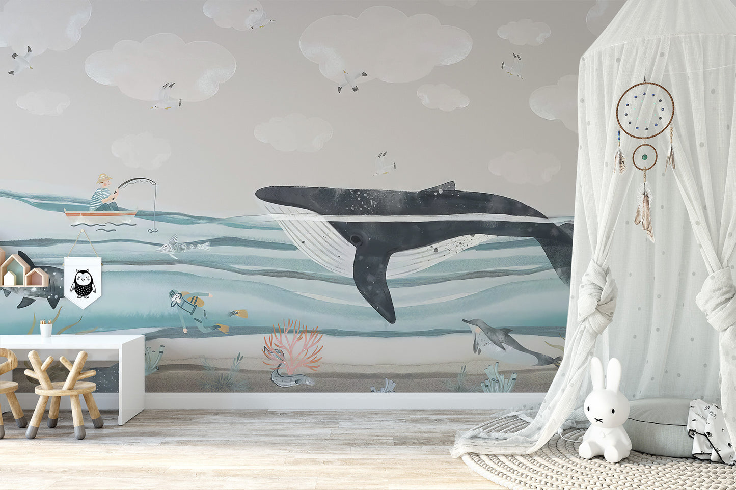 Whale Shark Wallpaper for Renters