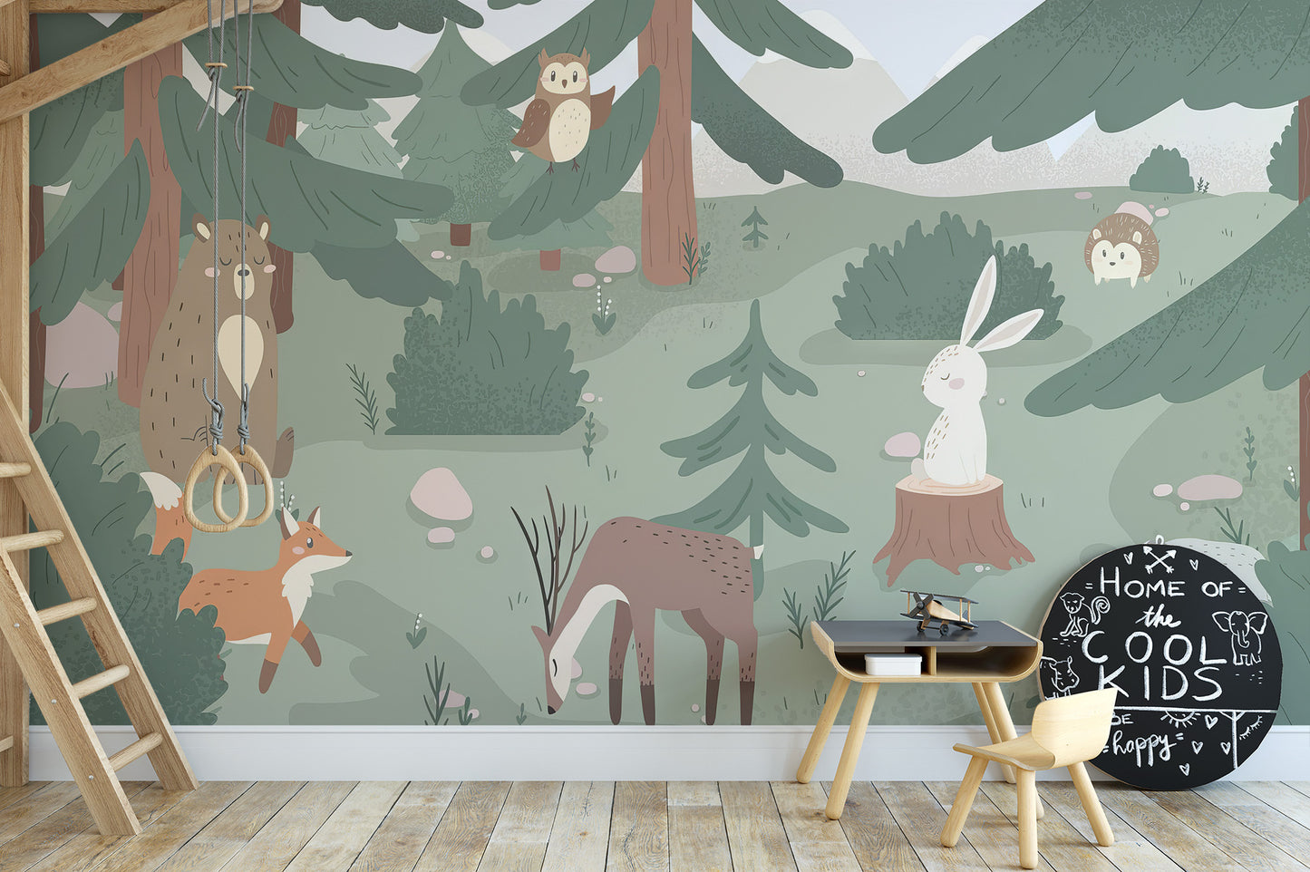 Forest Fables Wall Mural