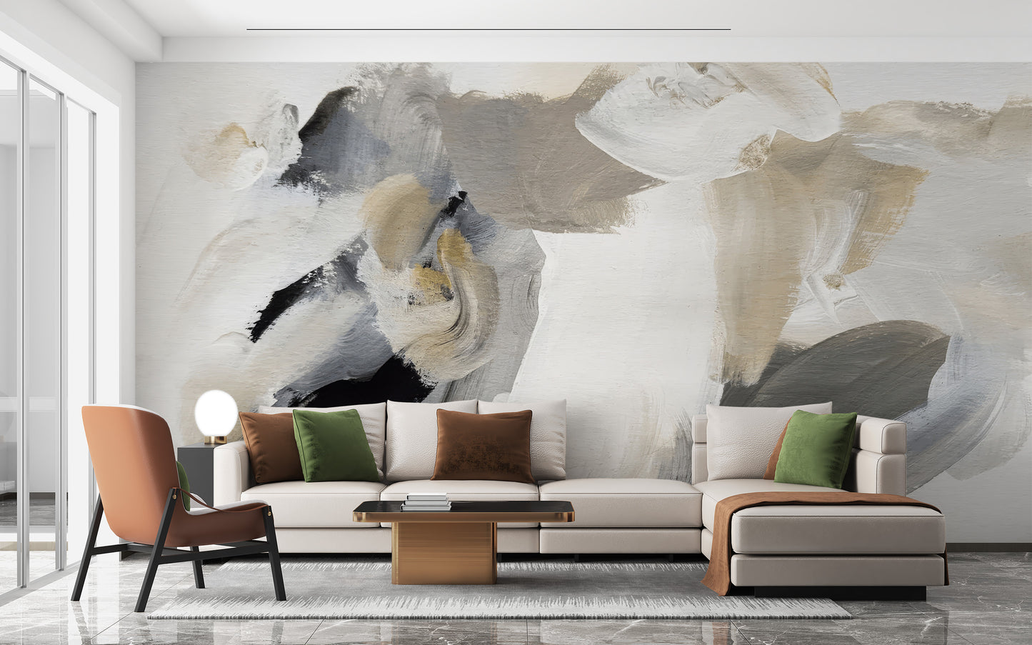 Monochrome Muse Wall Mural