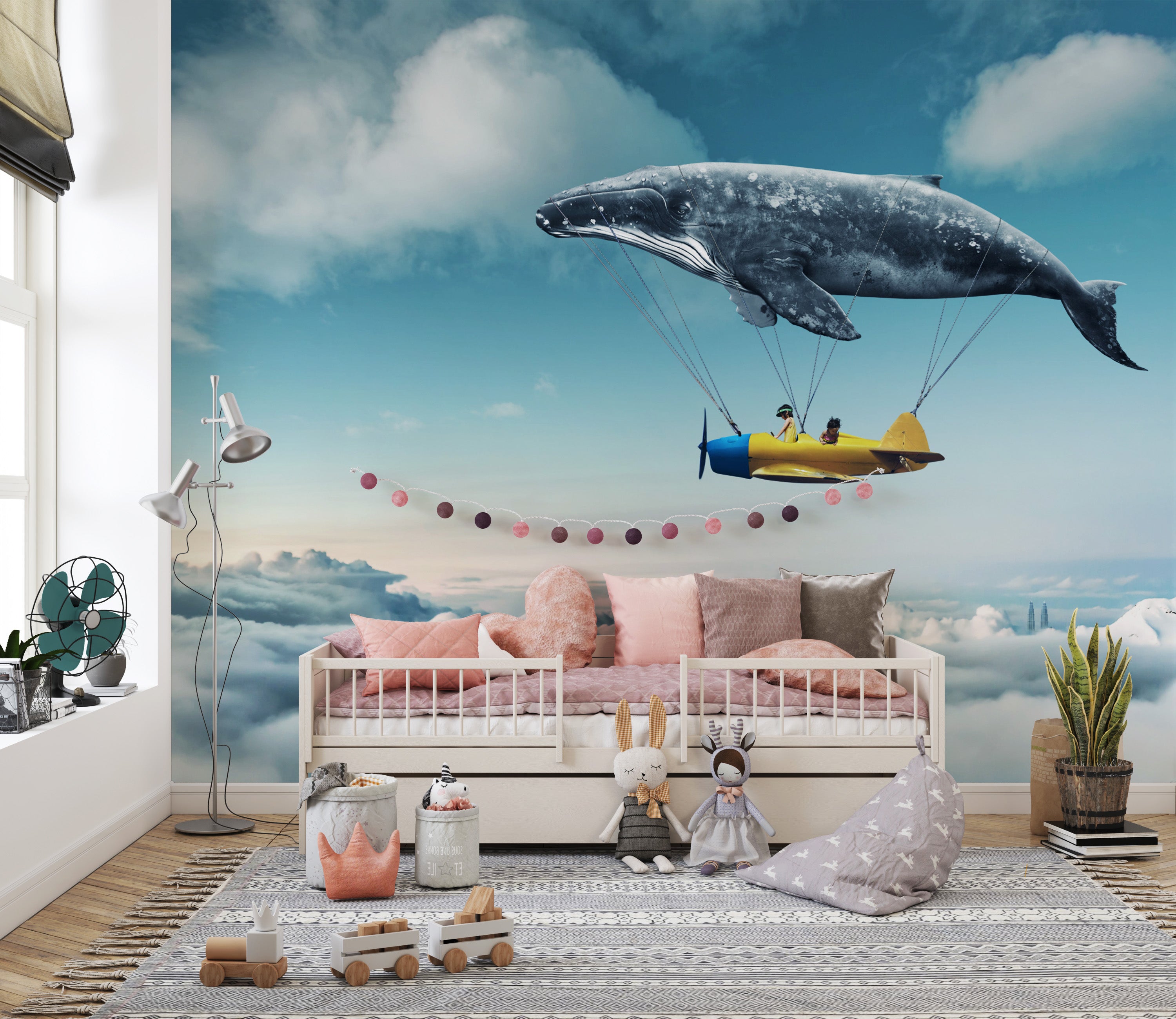 Ocean Sky Dreams Mural Design
