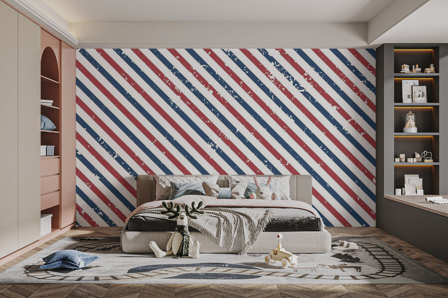 Abstract Lines Wallpaper Mural