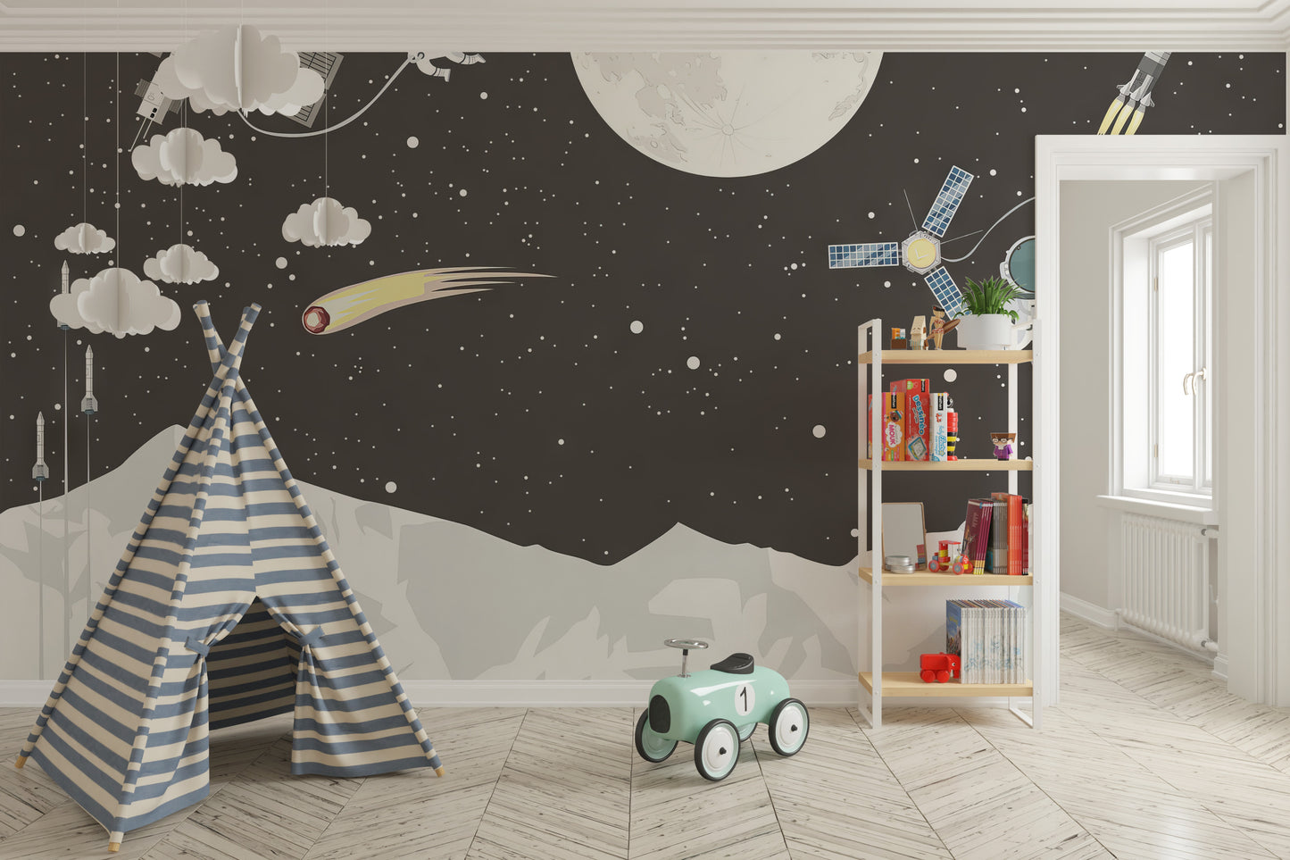 Galactic Gourmet Wall Mural