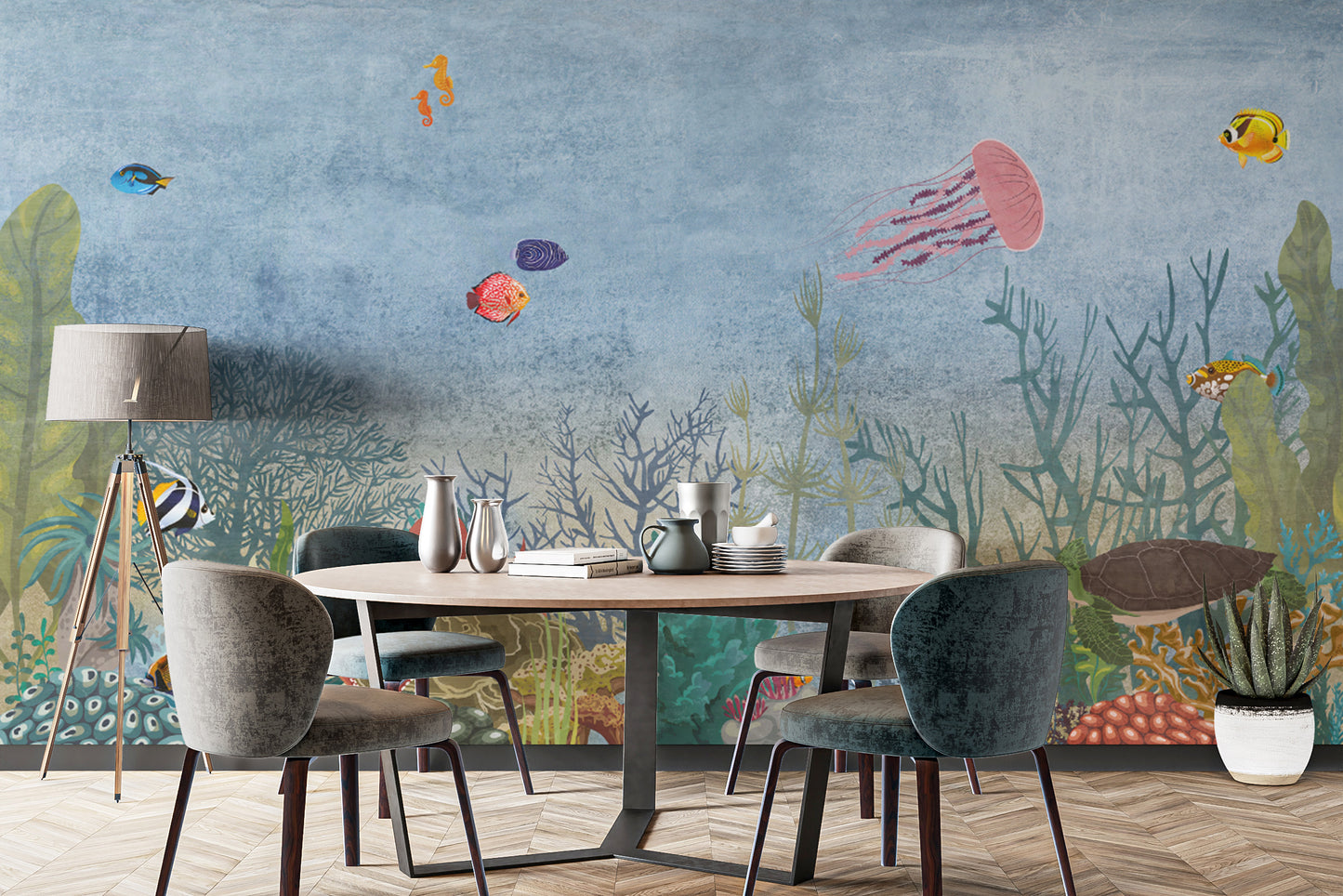 Marine Life Underwater Wallpaper Mural