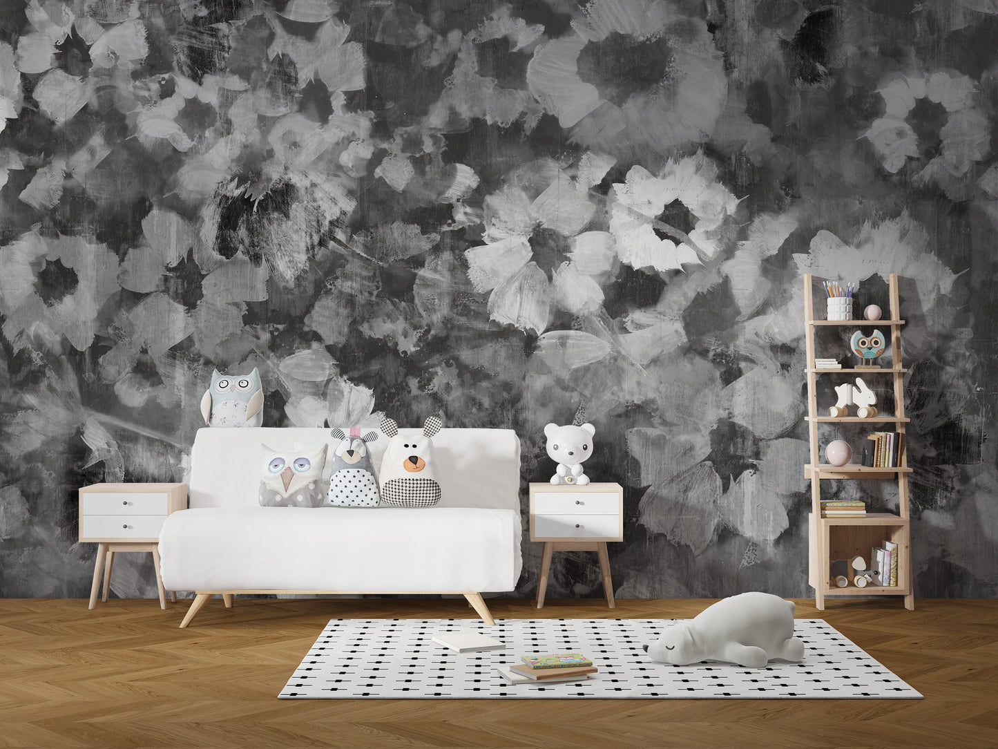 Exquisite Floral Art Wallpaper Murals