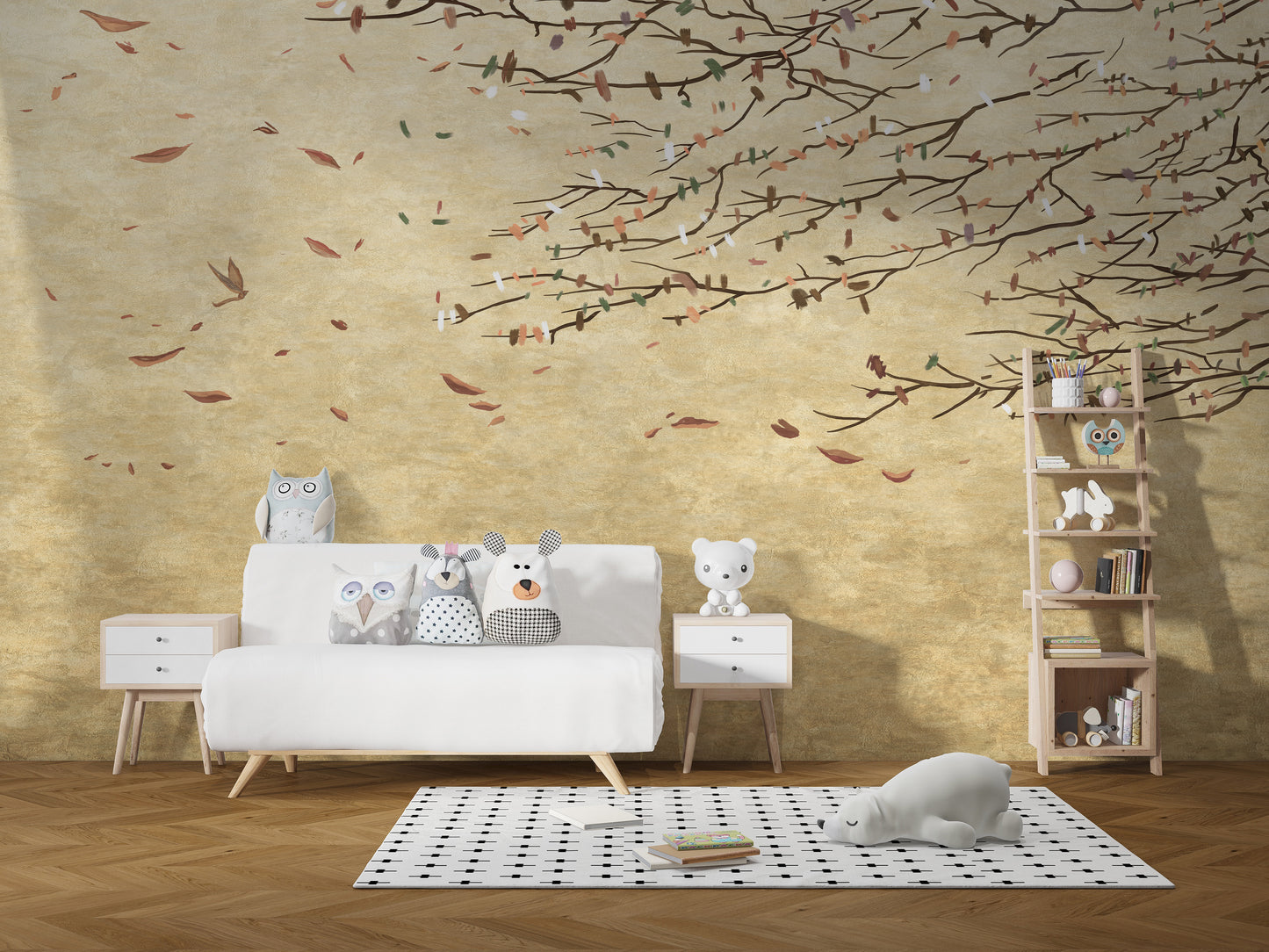 Delicate Cherry Blossoms Wallpaper Murals