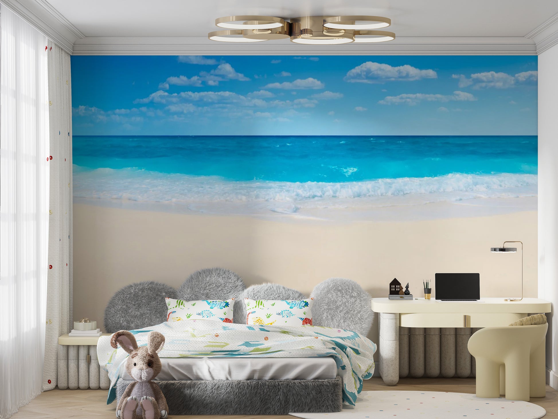 Bahamas Beach Wallpaper Mural - Giffywalls