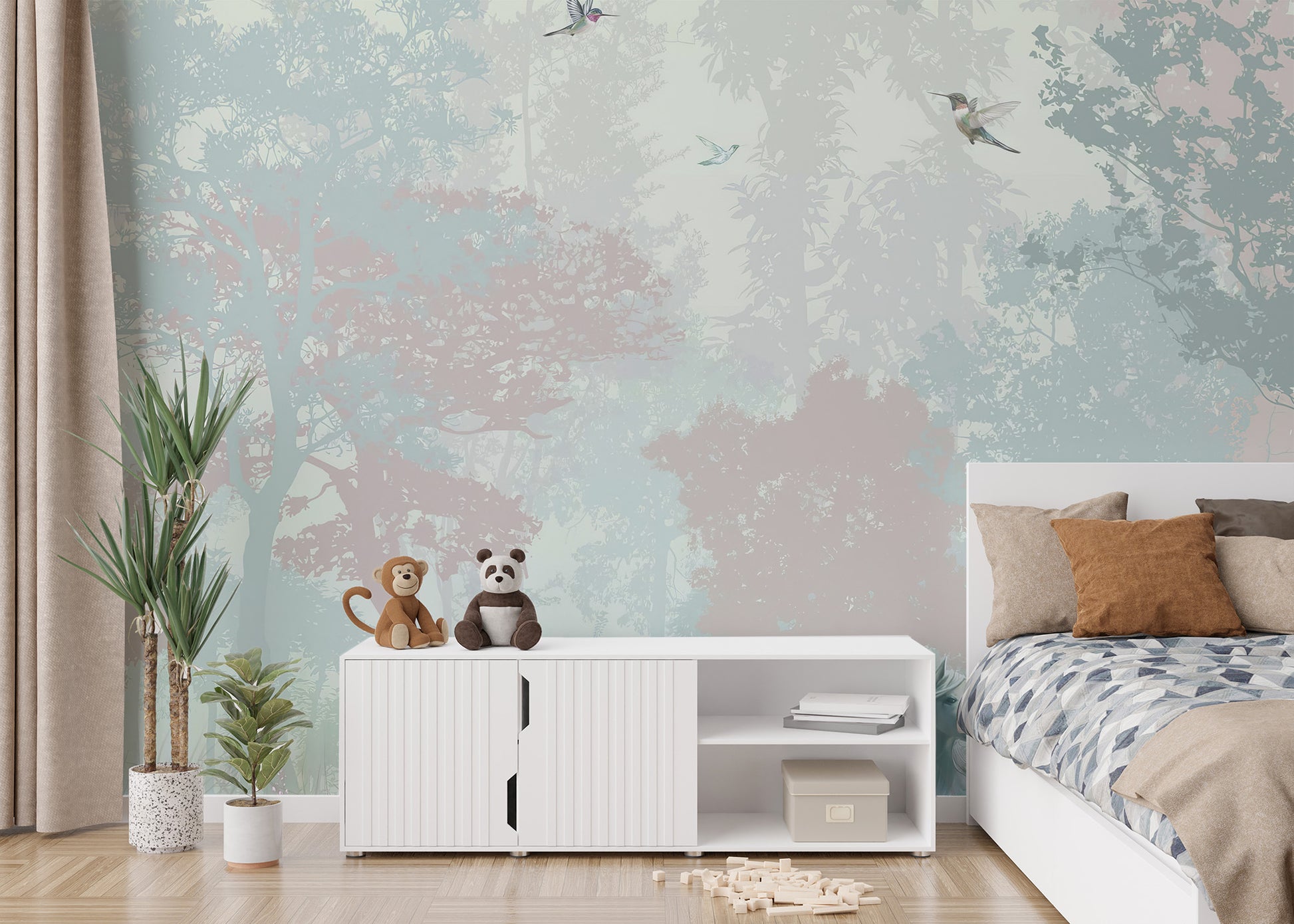 Fairy Forest Removable Wallpaper