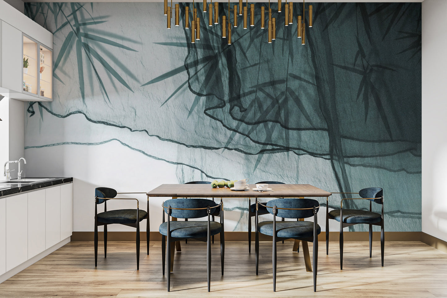 Subtle Transparent Elegance mural for sophisticated interiors