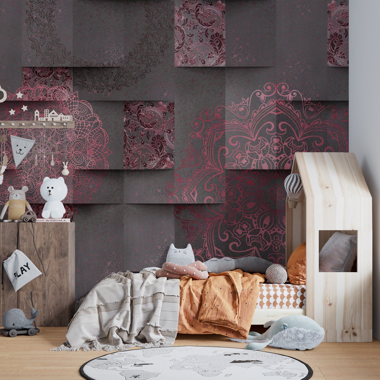 Contemporary Odyssey Pattern Wallpaper
