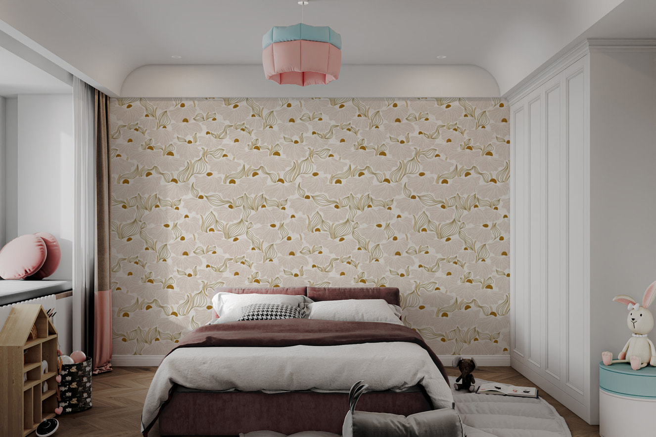 Ethereal Antique Meadow Dance Wallpaper - Giffywalls