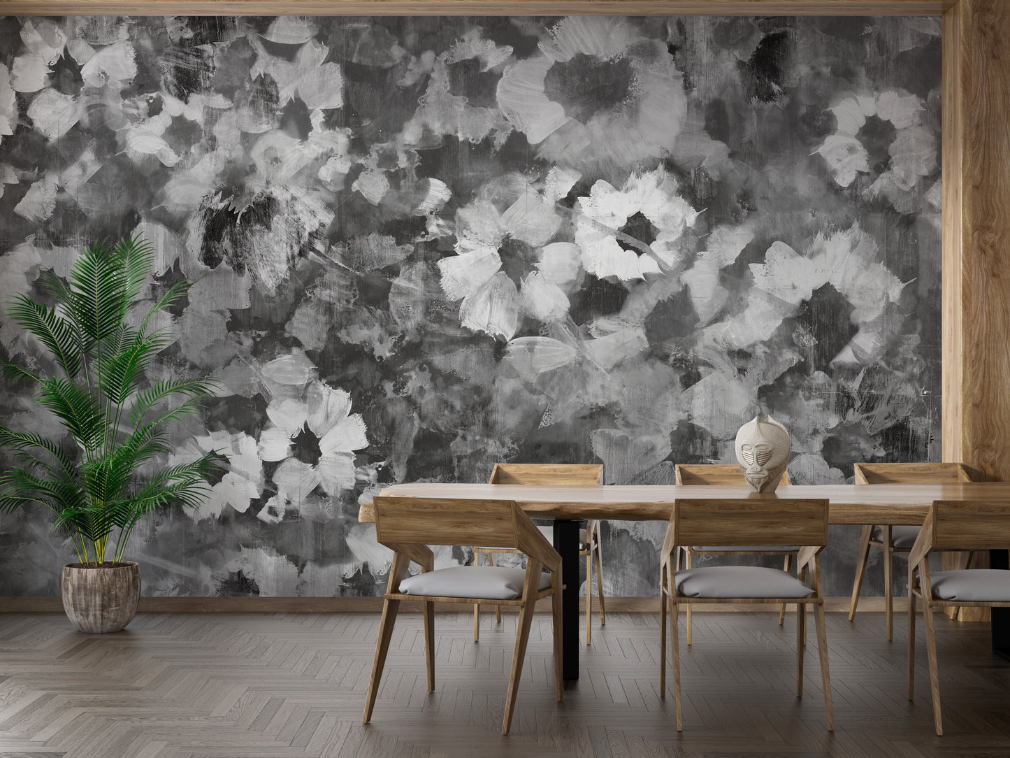 Exquisite Floral Art Wallpaper Murals