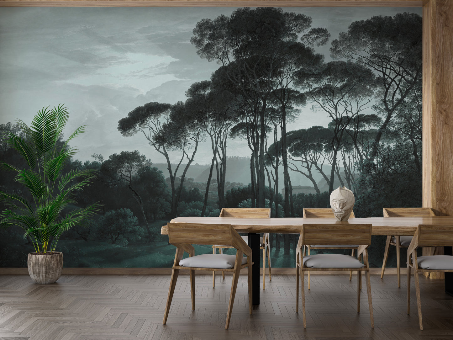 Misty Forest Wallpaper for Rooms
