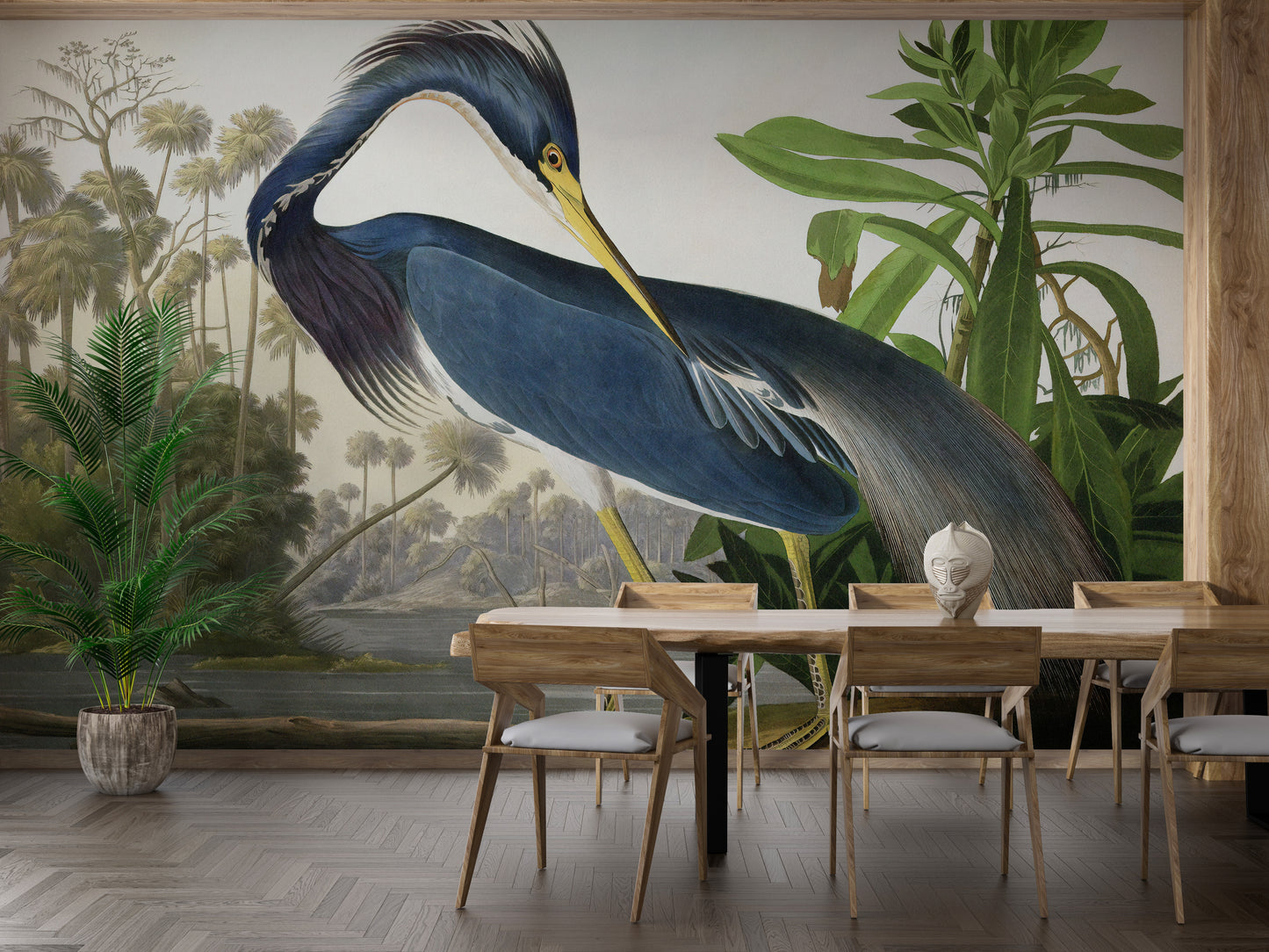 Blue Heron Wallpaper Murals