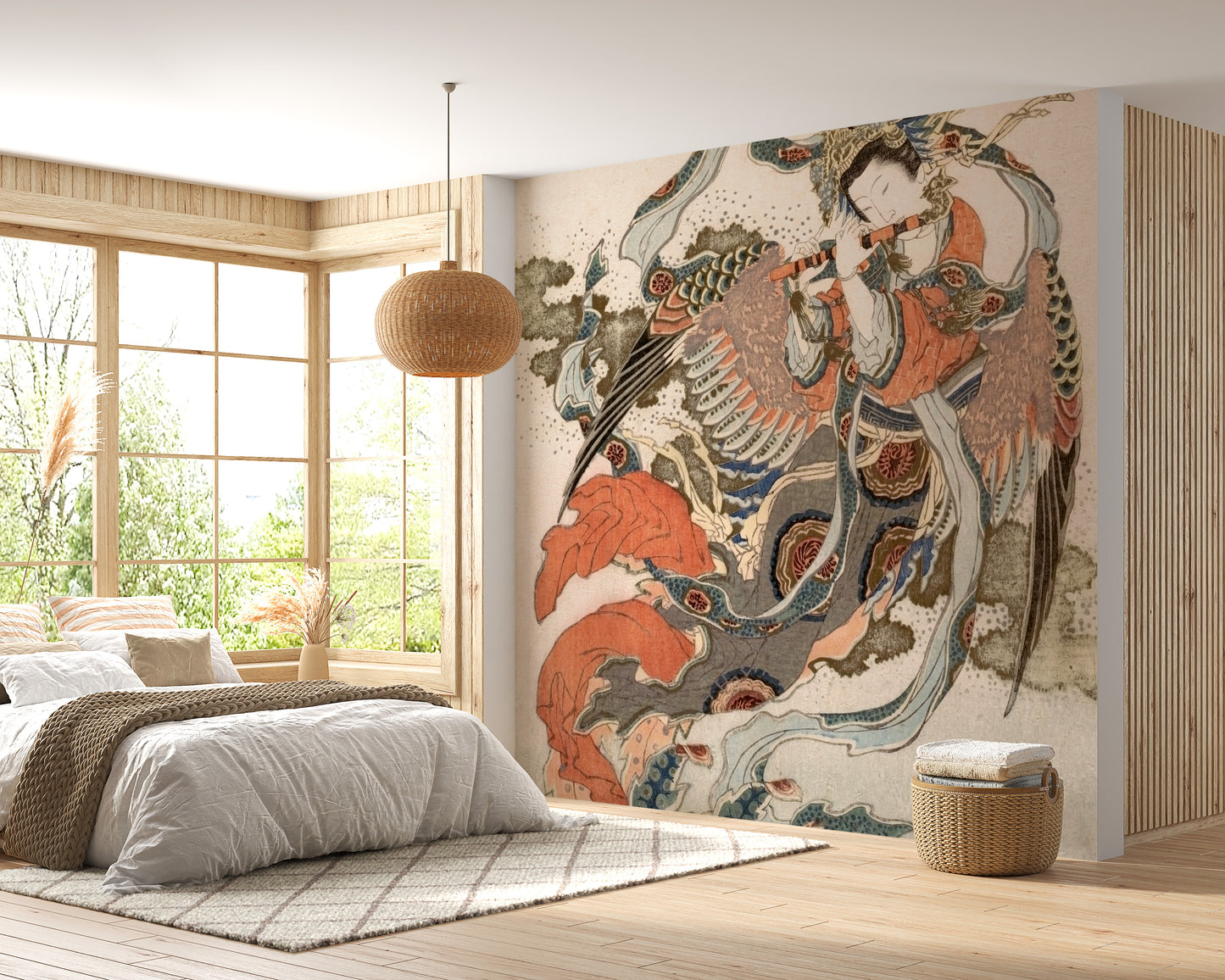 Asian Angel Wallpaper Mural