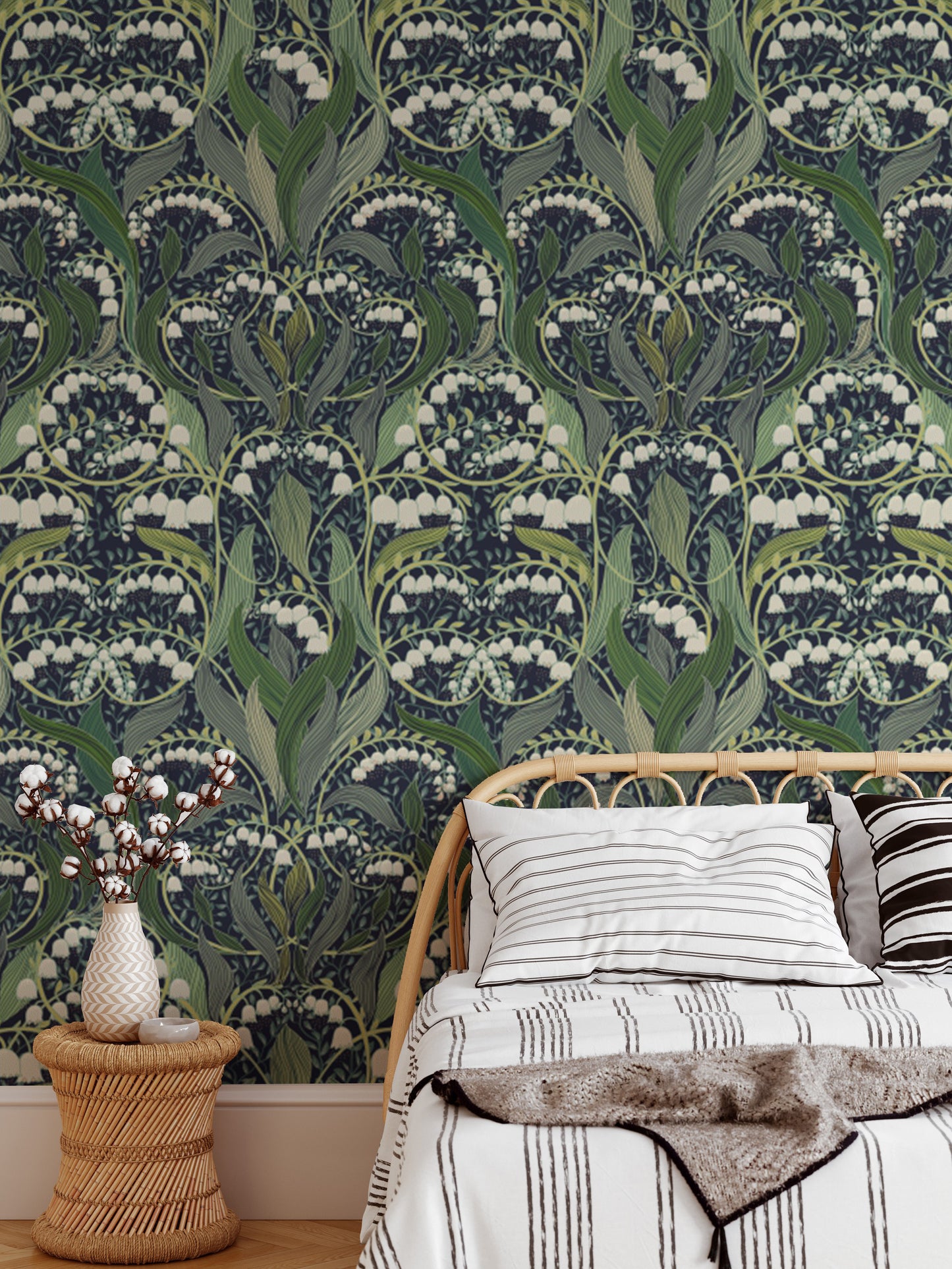 Victorian Valley Elegance wallpaper mural with valley-inspired designs.
