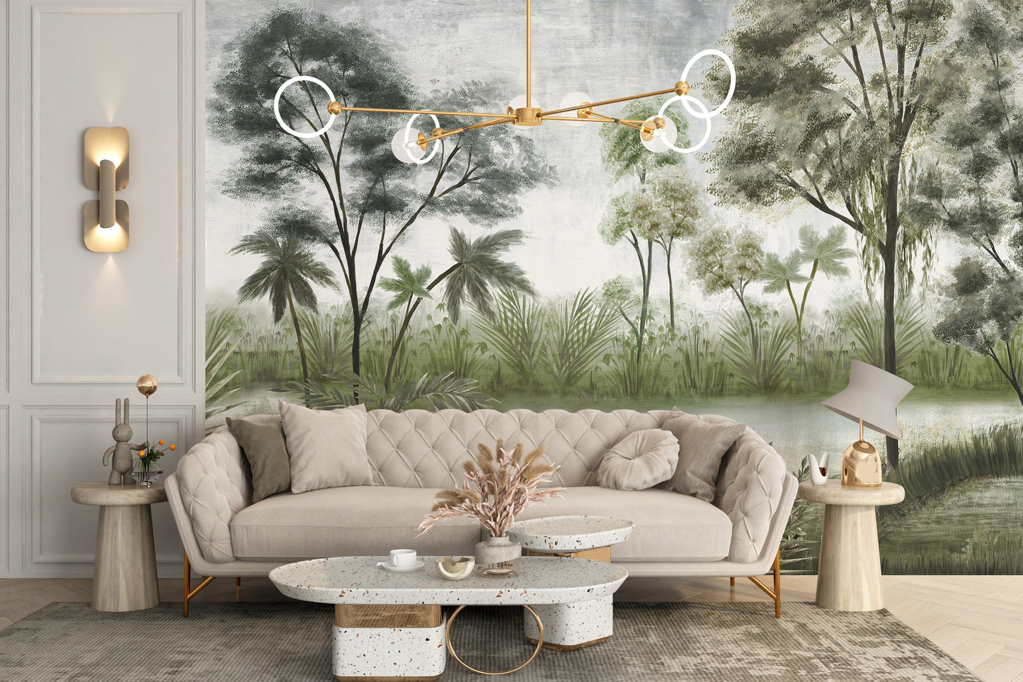 Mystic Forest Dining Room Wallpaper Mural