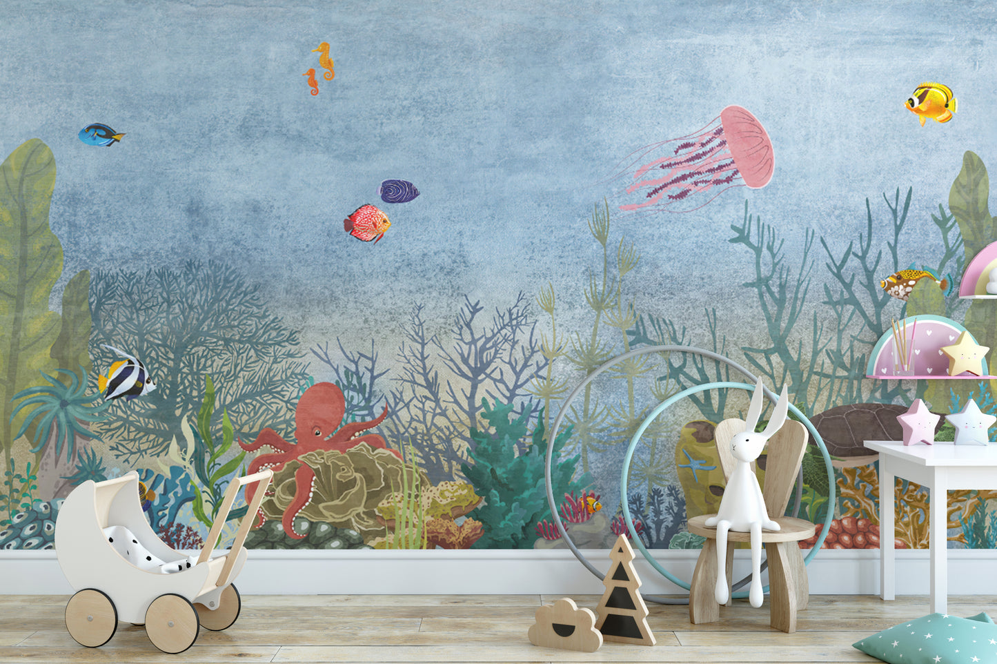 Marine Life Underwater Wallpaper Mural