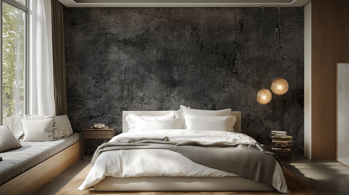 Concrete Texture Wallpaper Mural - Giffywalls