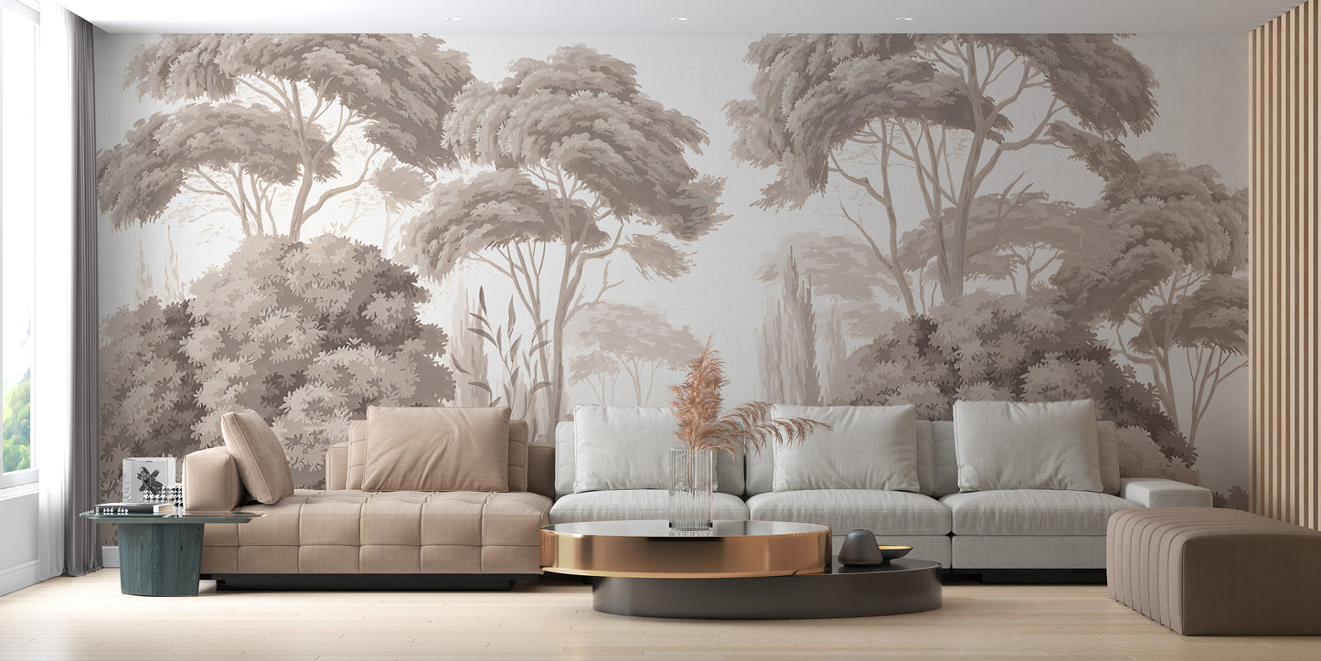 Soft Tones of Nature Wallpaper Mural