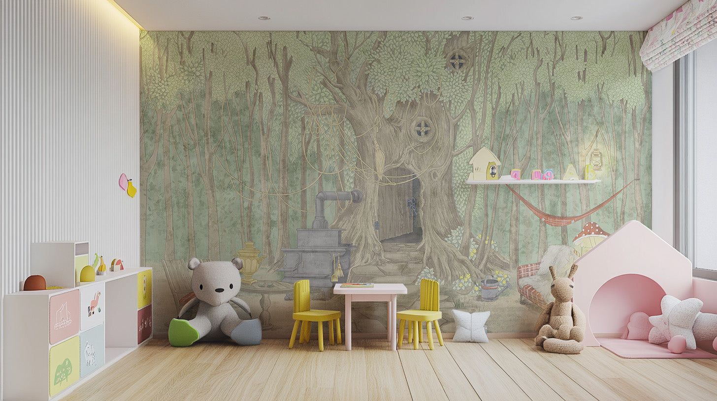 Fairyland Cascade wallpaper: ideal for a whimsical play area