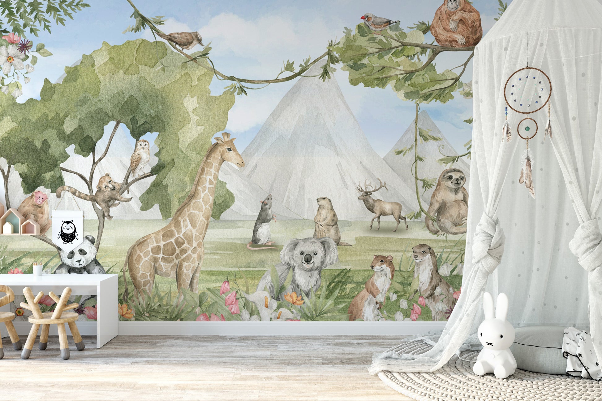 Pastoral Paradise Wall Mural