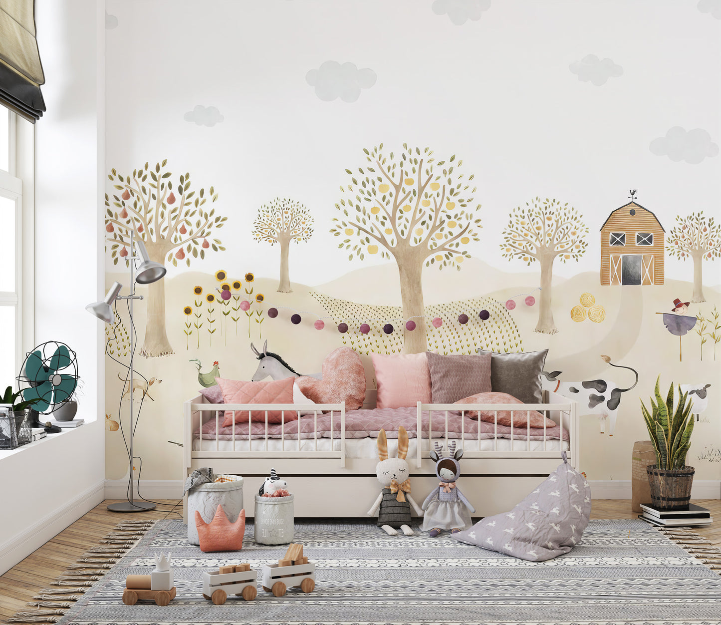 Bucolic Bliss Wallpaper Mural