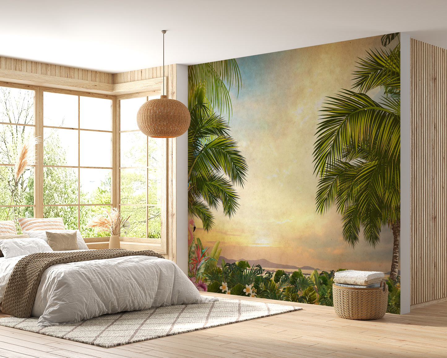 Lavish Sunset Wallpaper Murals