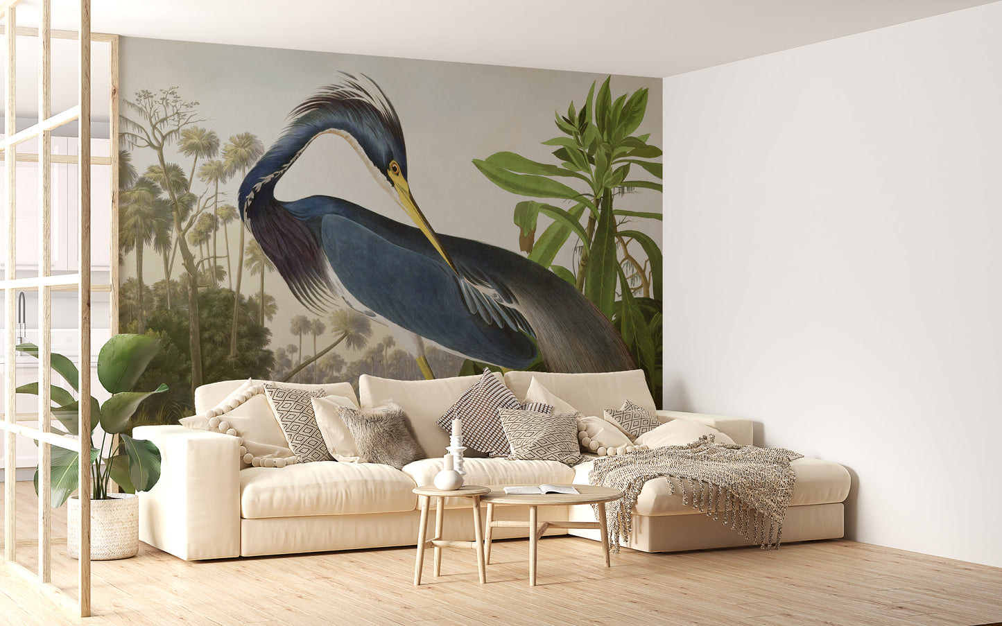 Blue Heron Wallpaper Murals