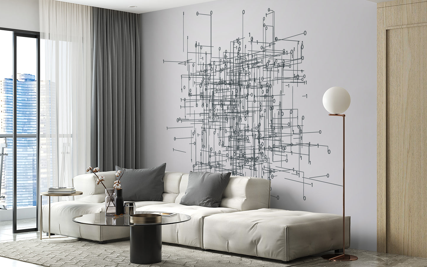 Modern Architecture Wall Mural