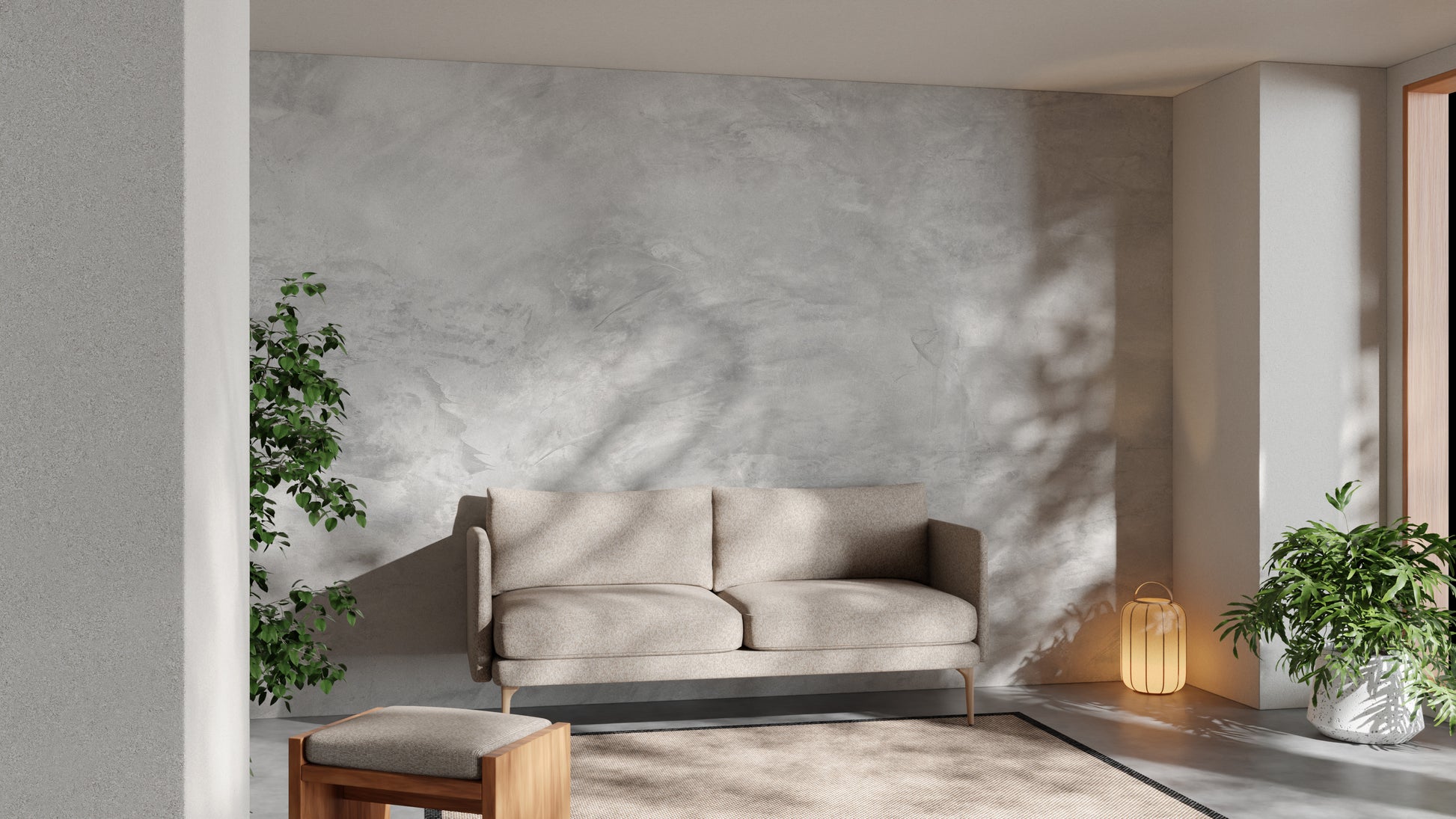 Authentic cement dirty texture wallpaper for modern wall decor.
