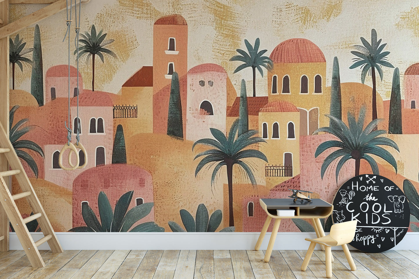 Terracotta House Wall Mural