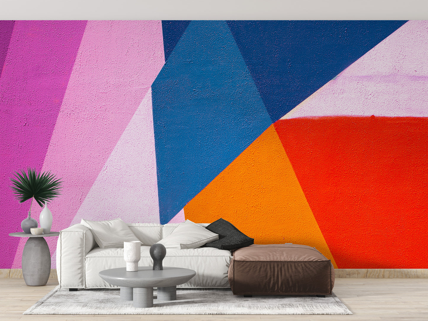 Urban Spectrum Colourful Abstract Wall Mural