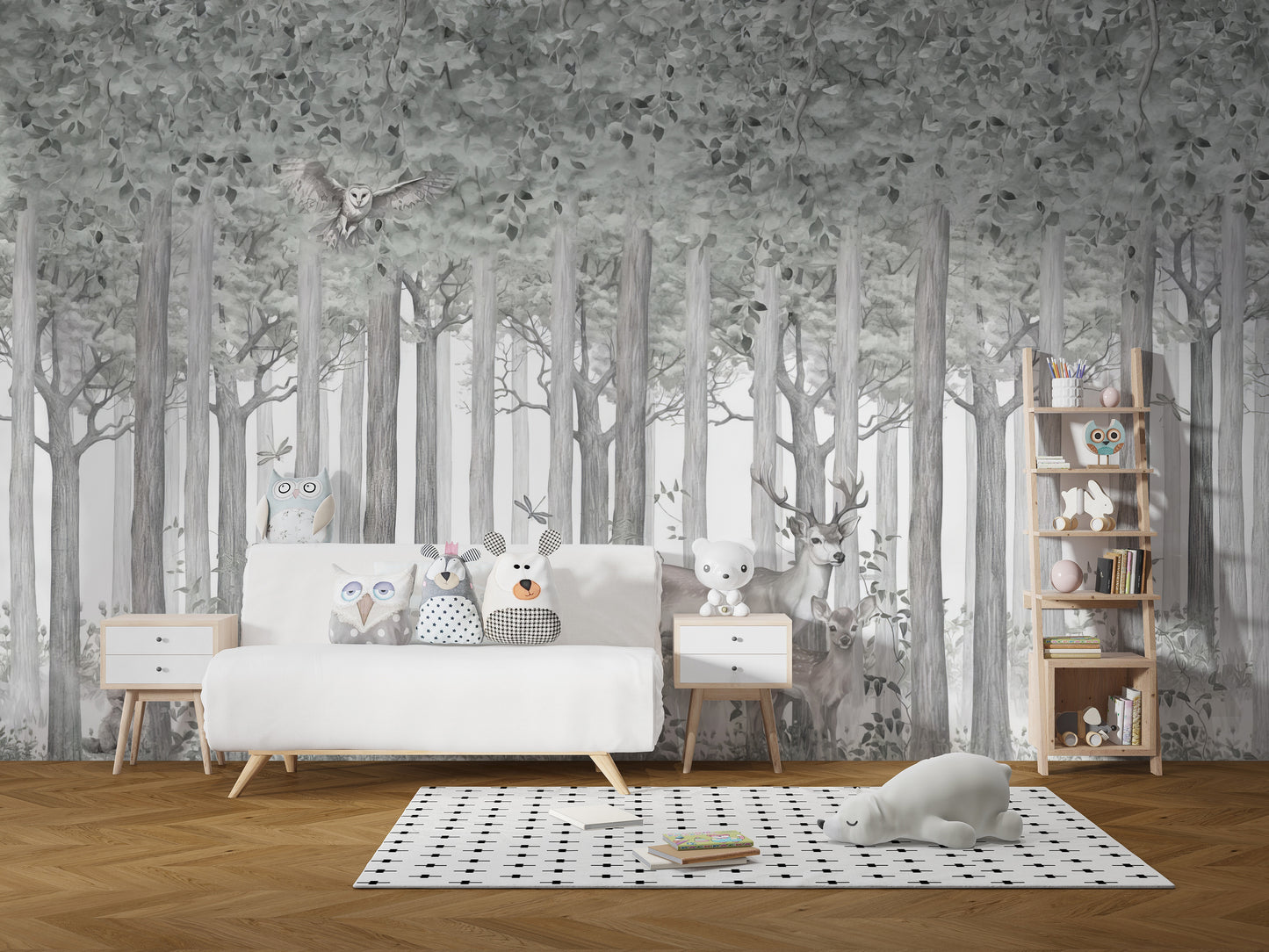 Mystical Fauna Wall Mural