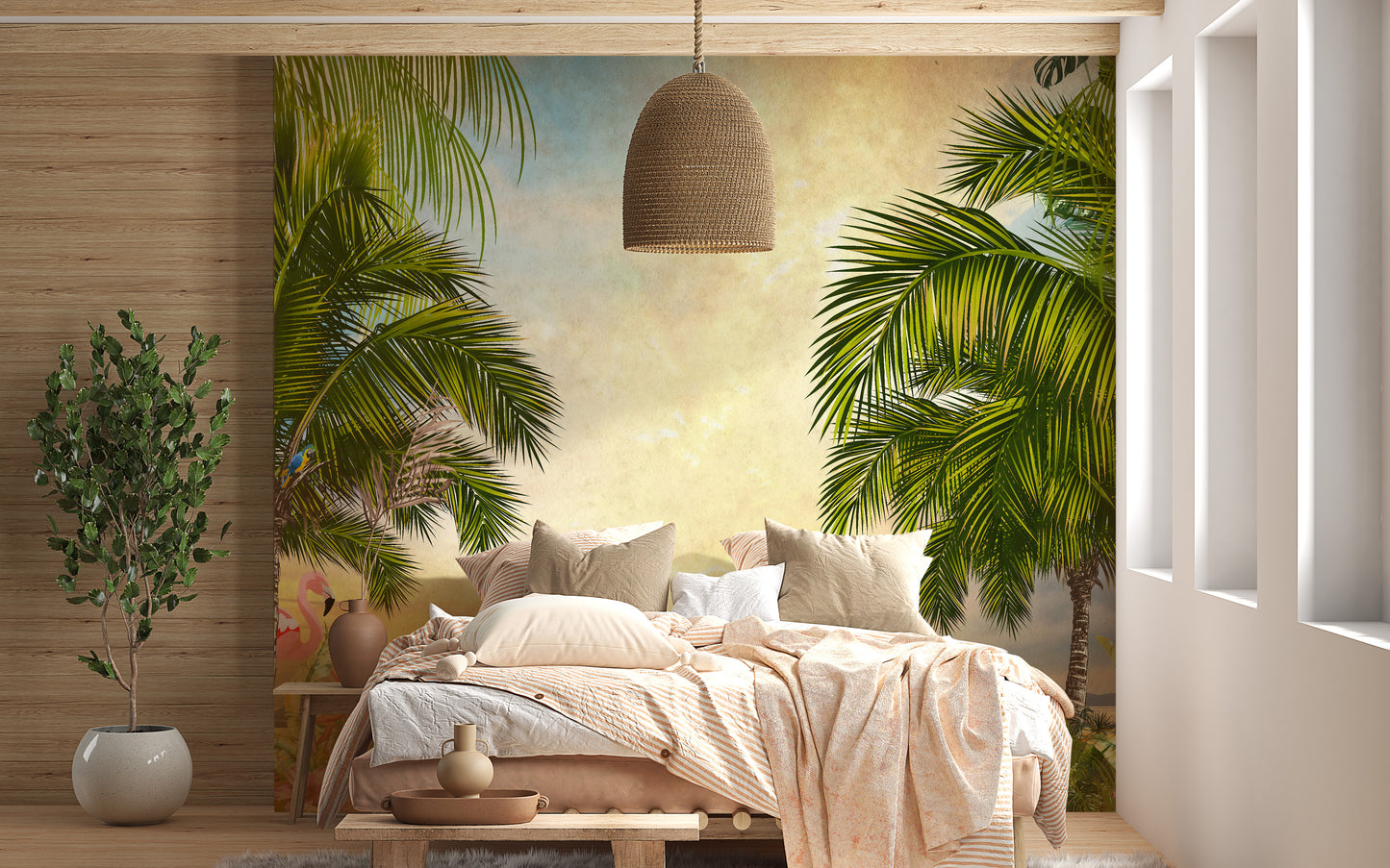 Lavish Sunset Wallpaper Murals