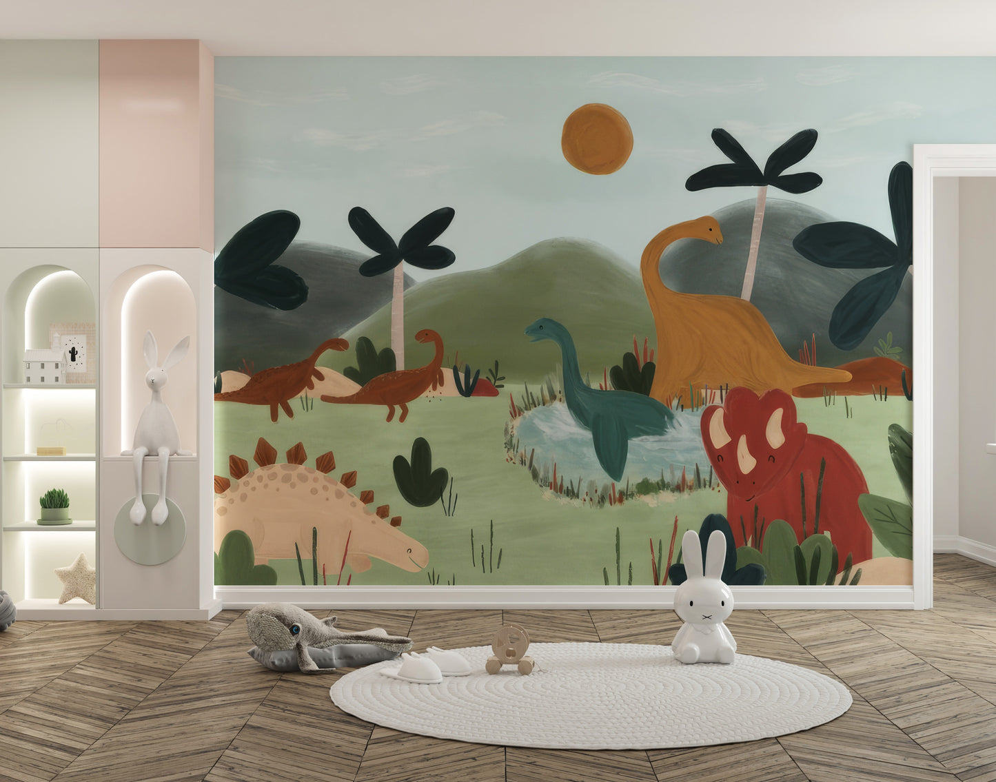 Gentle Giants Wall Mural