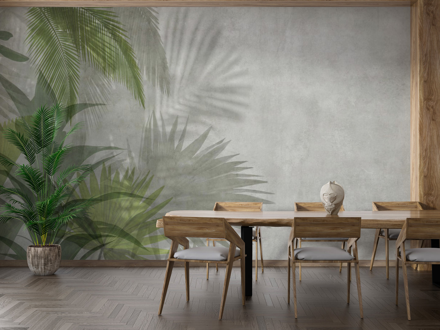 Green Leaves Wallpaper Wall Murals