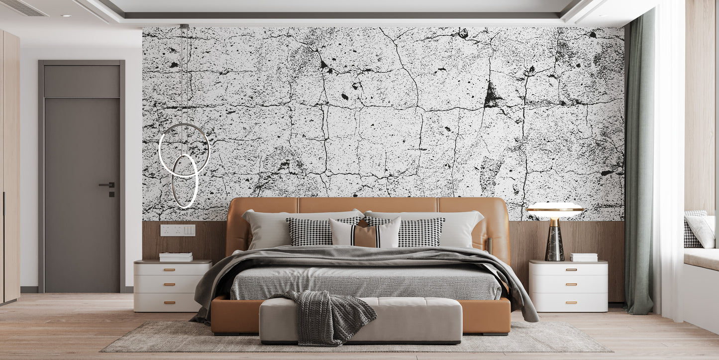 Old concrete mural wallpaper with vintage texture