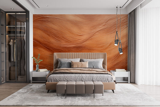 Abstract swirls in Brown Abstract Wallpaper Mural