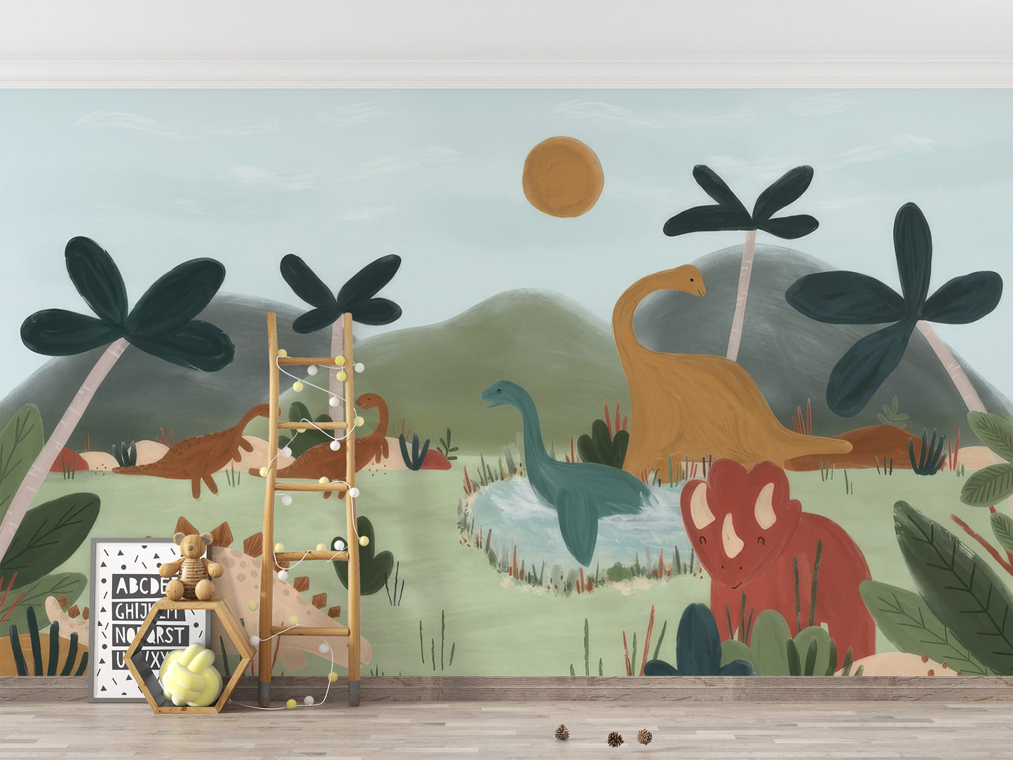 Gentle Giants Wall Mural